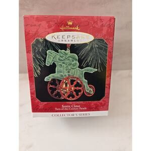 1997 Hallmark Keepsake Ornament - Santa Claus Turn-of-the-Century Parade - NEW